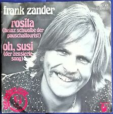 Frank Zander -  Rosita (Heinz Schwalbe der Pauschaltourist)  Single Vinyl