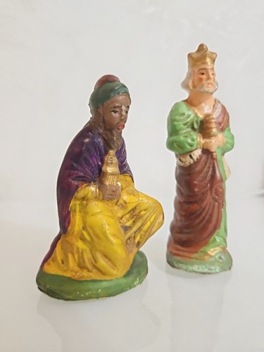Alte krippefiguren heilige - alte,