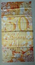 Fahne - Banner - mit 4 Ösen - Goldene Hochzeit - 50. Hochzeitstag