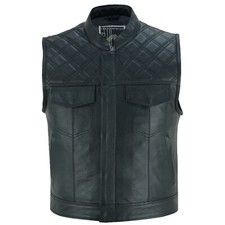 Herren Motorrad LederKutte