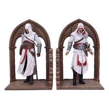 Assassin's Creed Buchstützen Altair and Ezio 21 cm Resin Statue DVD Regal Figur