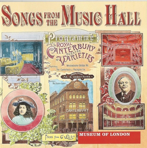 Songs from the music hall - songs,