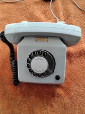 Telefon mit Wählscheibe RFT DDR Vintage Nostalgie Ostalgie