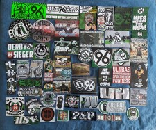 50 verschiedene Aufkleber Sticker Fußball Ultras Fans Hannover H96