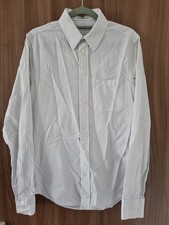 Balenciaga Herren Hemd Weiß Gr. 38 Neu