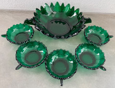 Schalen-Set aus grünem