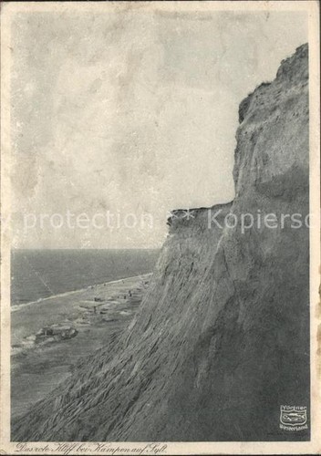 Kampen sylt rotes kliff - kampen,