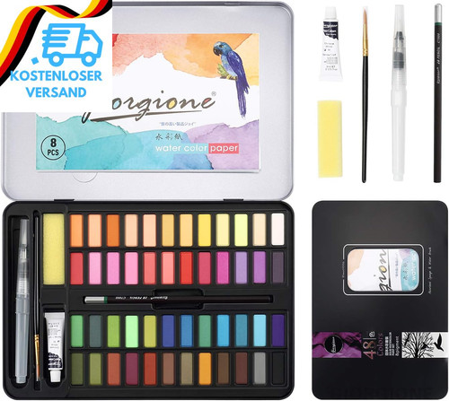Farben aquarell farbkasten - farben,