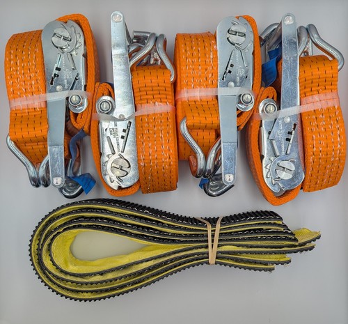 Orange pkw anhänger - 4x,