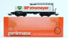 Primex H0 4588 Mineralöl-Kesselwagen BP STROMEYER  Kesselwagen der DB