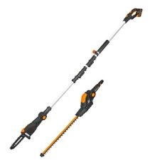 Worx WG908E(Akku-Teleskop-Heckenschere und Hochentaster) 2Ah Gebraucht