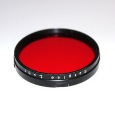 Carl Zeiss Jena Filter rot 51mm Rotglas Lx51 Farbfilter Objektiv Zubehör (#1561)