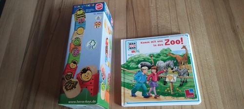 Stapeltiere spiel aus holz - stapeltiere,
