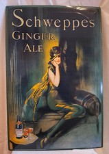 Bedrucktes Blechschild Replika "Schweppes Ginger Ale"