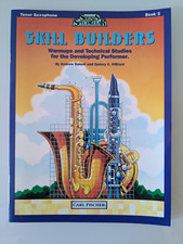 Skill Builders - Book 2 - Tenor Saxophone [Saxofon-Etüden-Noten-Buch]