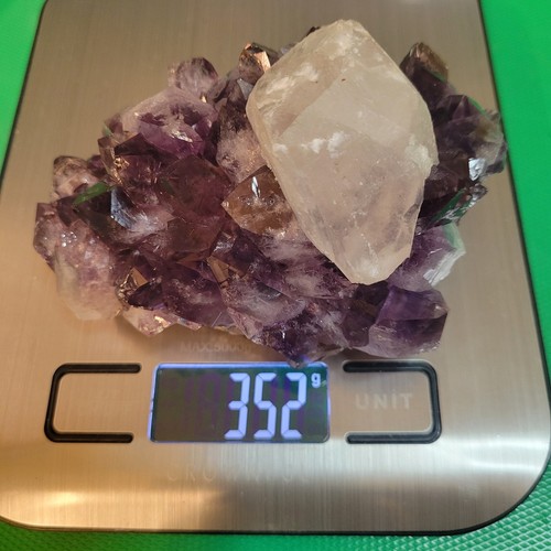 Amethyst stufe mit - amethyst,