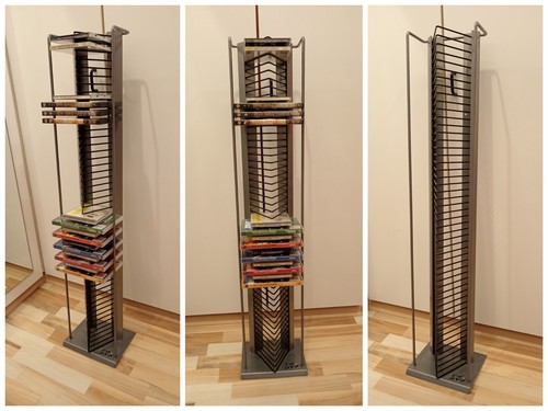 Leer dvd turm - cd/dvd, turm/ständer