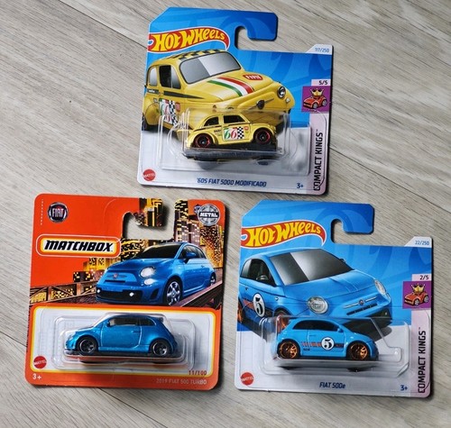 3er fiat 500 set - 500, set,