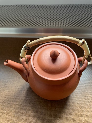 Ton teekanne orginal braun mit - ton,