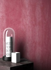 Struktur Vliestapete Rot Putz