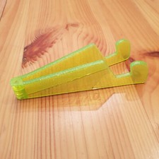 ?Handyhalterung Aufsteller Halterung Tablet Handy grün Glitzer faltbar?