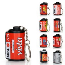 Agfa Film Schlüsselanhänger Keychain Filmrolle Vista Agfacolor APX HDC (A-866)