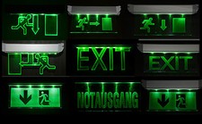 Notfall- Licht Ausfahrt LED