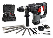 Practixx Profi SDS-Plus Bohrhammer 7 Joule 1500W 230V | Variable Geschwindigkeit