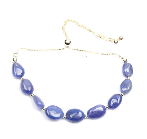 Natürliches tansanit armband - natürliches,