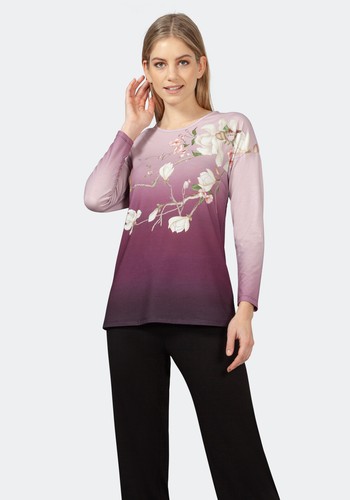 Hajo damen langarm schlafanzug - hajo,