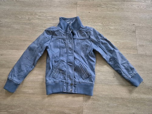Bikerjacke lederimitat 146 - bikerjacke, gr.146