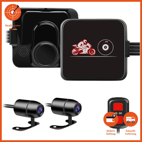 Dashcam motorrad doppellinse - dashcam,