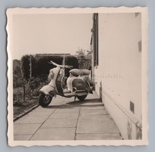 NSU Prima Motorroller Motorrad - Altes Foto 1950er