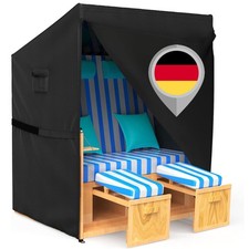 Strandkorb Schutzhülle Wetterfest 420D Strandkorbhülle XXL Abdeckhaube XL Hülle
