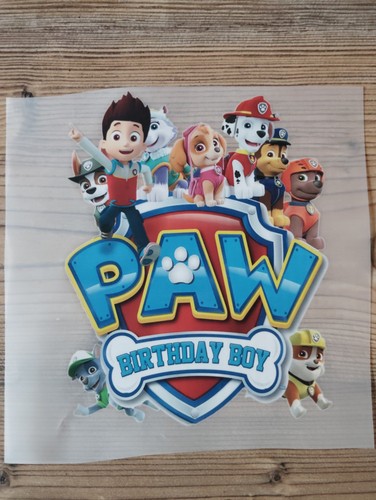 Bügelbild paw patrol - bügelbild,