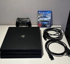 Sony PlayStation 4 Pro, 1 TB, Schwarz, Inkl. Controller, Kabel und Spiel