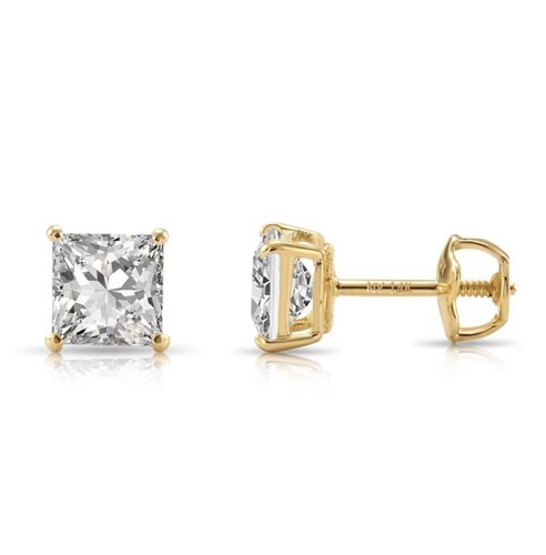 3mm princess cut naturdiamant - 3mm,
