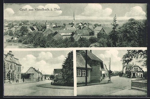 Ansichtskarte vieselbach - ansichtskarte, i