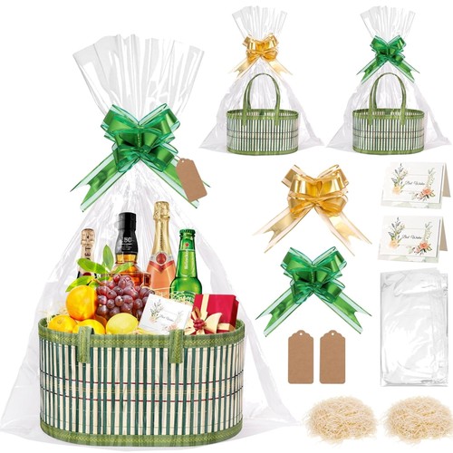 Geschenkkörbe bambus set - geschenkkörbe,