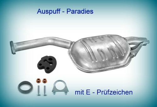 Mittelschalldämpfer für