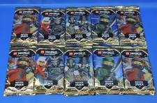 Blue Ocean Lego® Ninjago Serie 4 / Sammelkarten Trading Cards 10 Pack=50 Karten