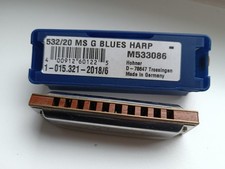Mundharmonika Blues Harp G von Hohner