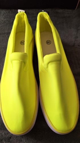 Coole damensneaker neongelb - damensneaker, in