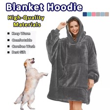 Übergroße Decke Hoodie