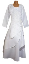 Kommunionkleid + Bolero - Set