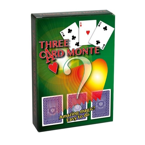 Three card monte karten - three, karten-