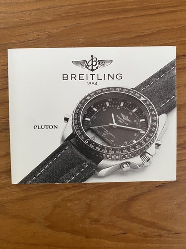 Breitling booklet anleitung - booklet,