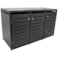 Mülltonnenbox 3-er