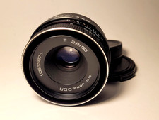 SERVICED MINT M42 Carl Zeiss Jena Tessar 2,8/50  LENS