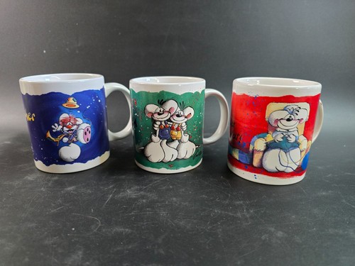 Vintage diddl tassen sammlung - vintage,